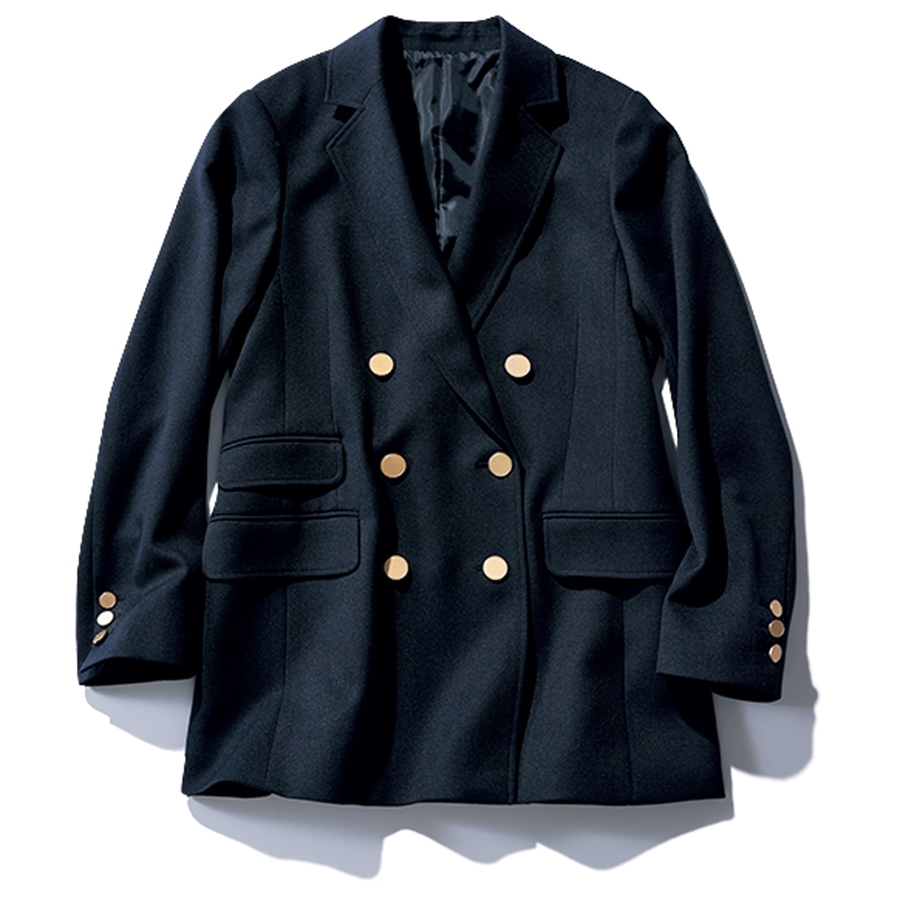 【SHIPS any（シップス エニィ）】の紺ブレ　￥18920