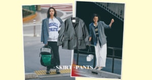 カジュアル派におすすめ【グレーのテーラードジャケット】パンツ＆スカートで着回しコーデ！2026春