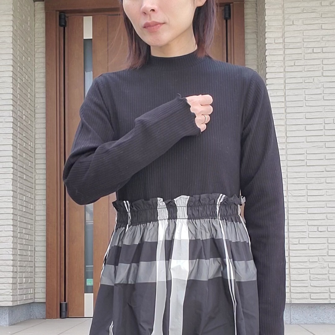 green label relaxing
ドッキング ワンピースのディテール