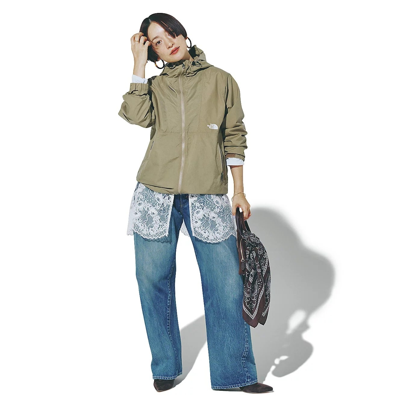 THE NORTH FACE
【洗える】【撥水】【防風】Compact Jacket