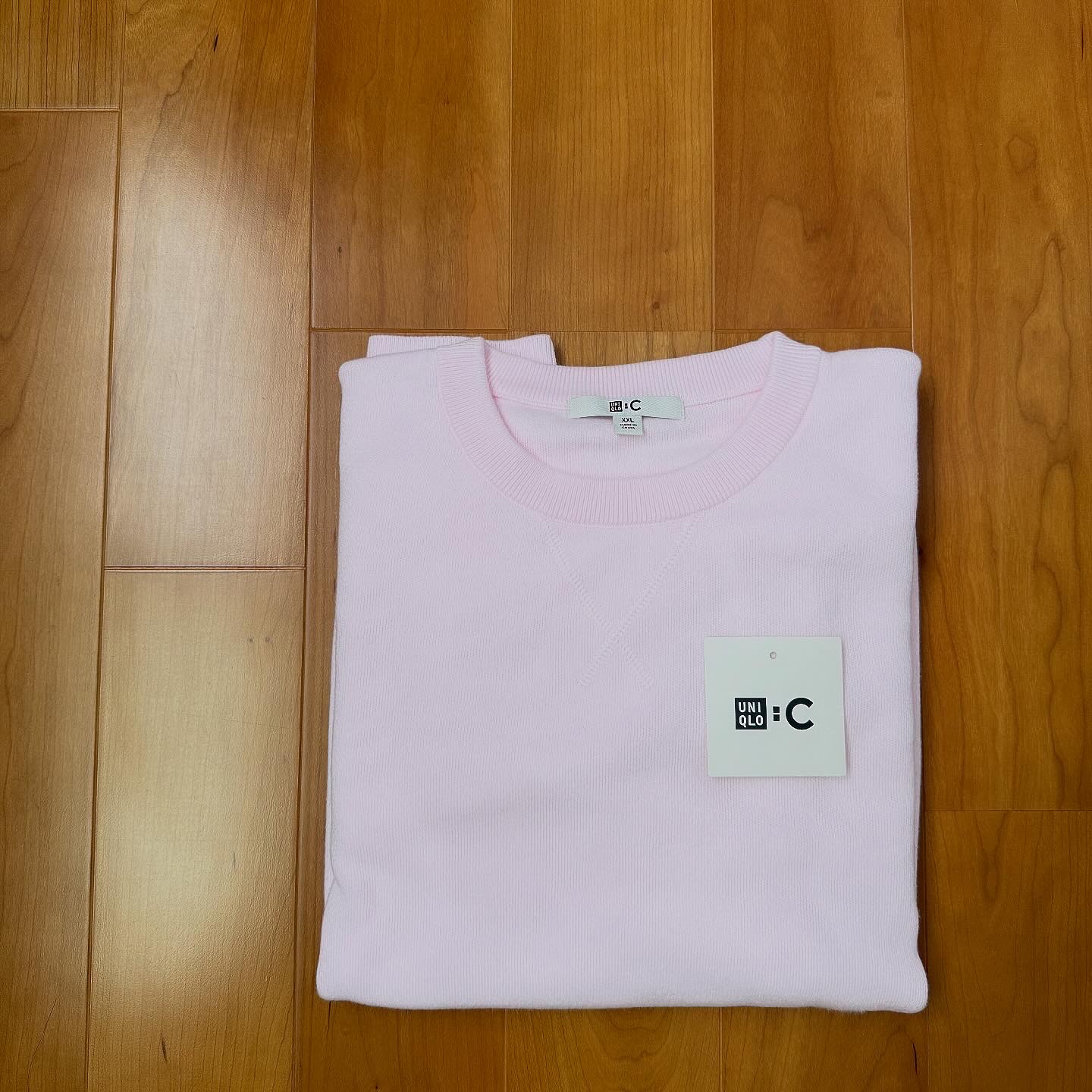 ユニクロ スムースコットンクルーネックセーター
