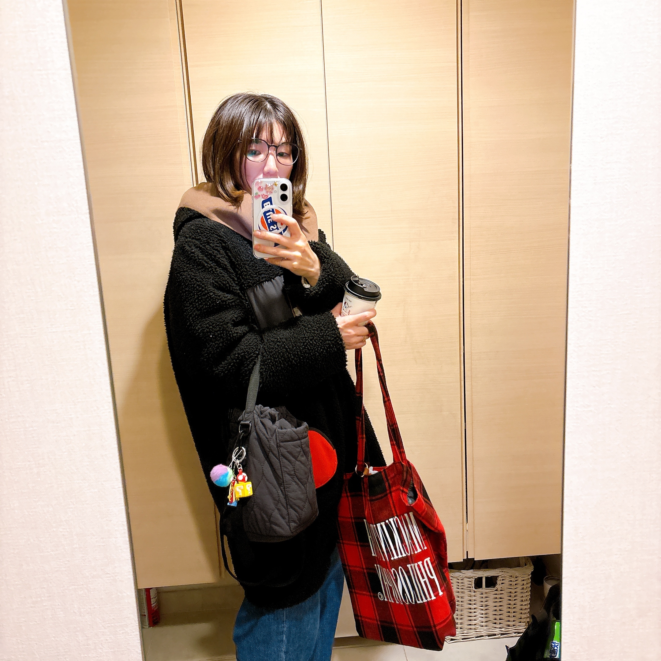 ニットスカーフ