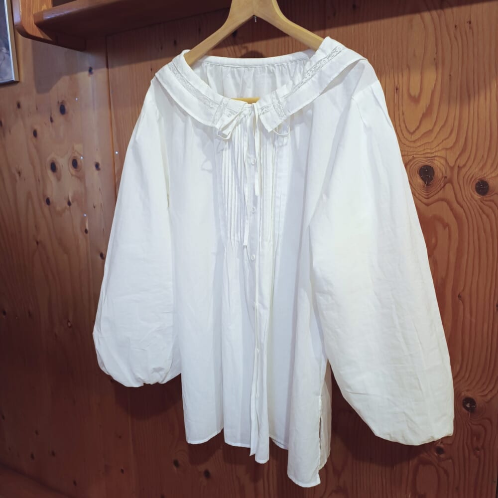 《高山都さんコラボ》2WAYバルーンスリーブブラウス