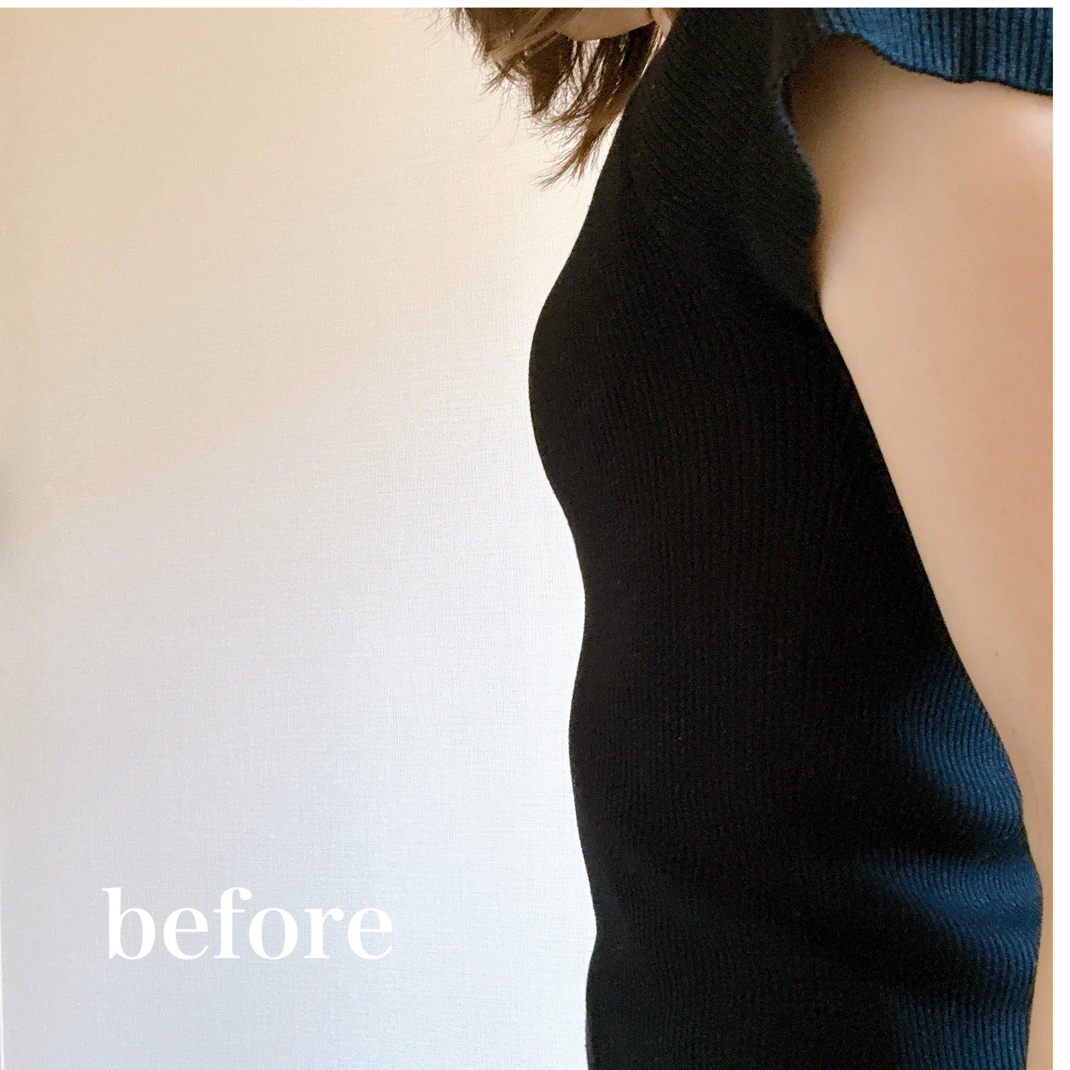 スタイリッシュ綿混ブラキャミ