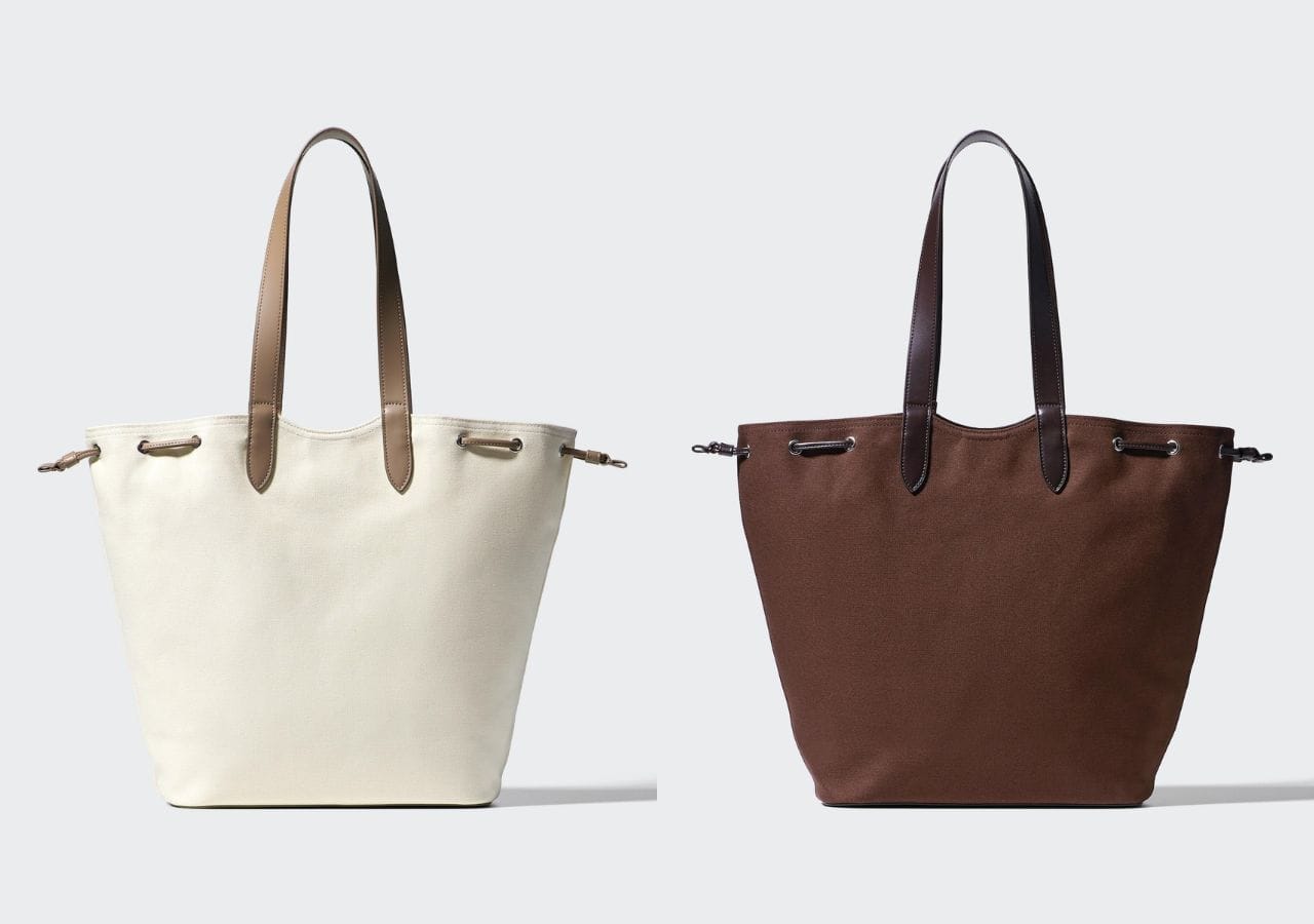 ユニクロ キャンバストートバッグ公式画像