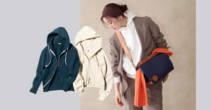 兵藤千尋さんが注目！【大人のスウェット コンパクトサイズ】冬のマンネリ解消に最適！おしゃれなひとワザも伝授