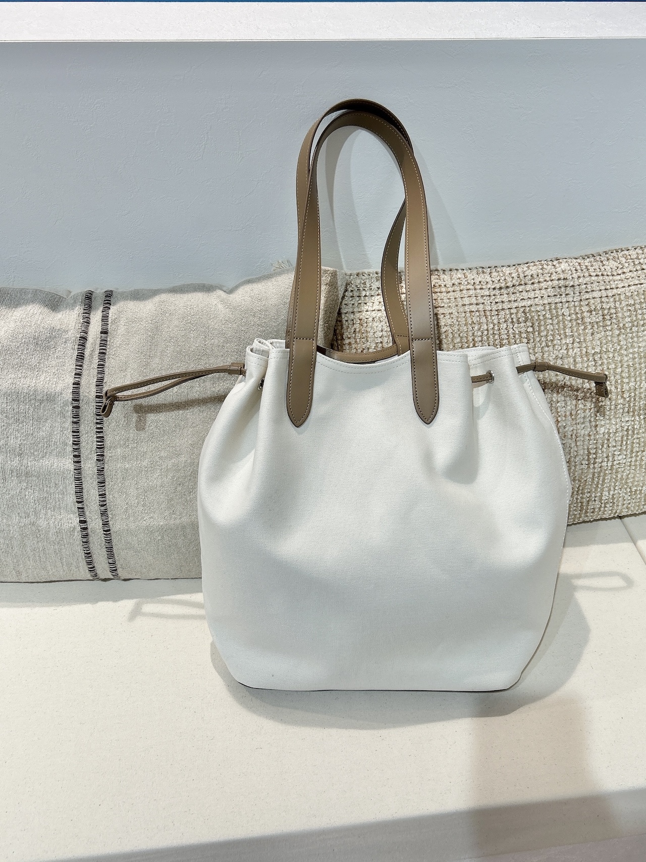 ユニクロ キャンバストートバッグ 30 NATURAL