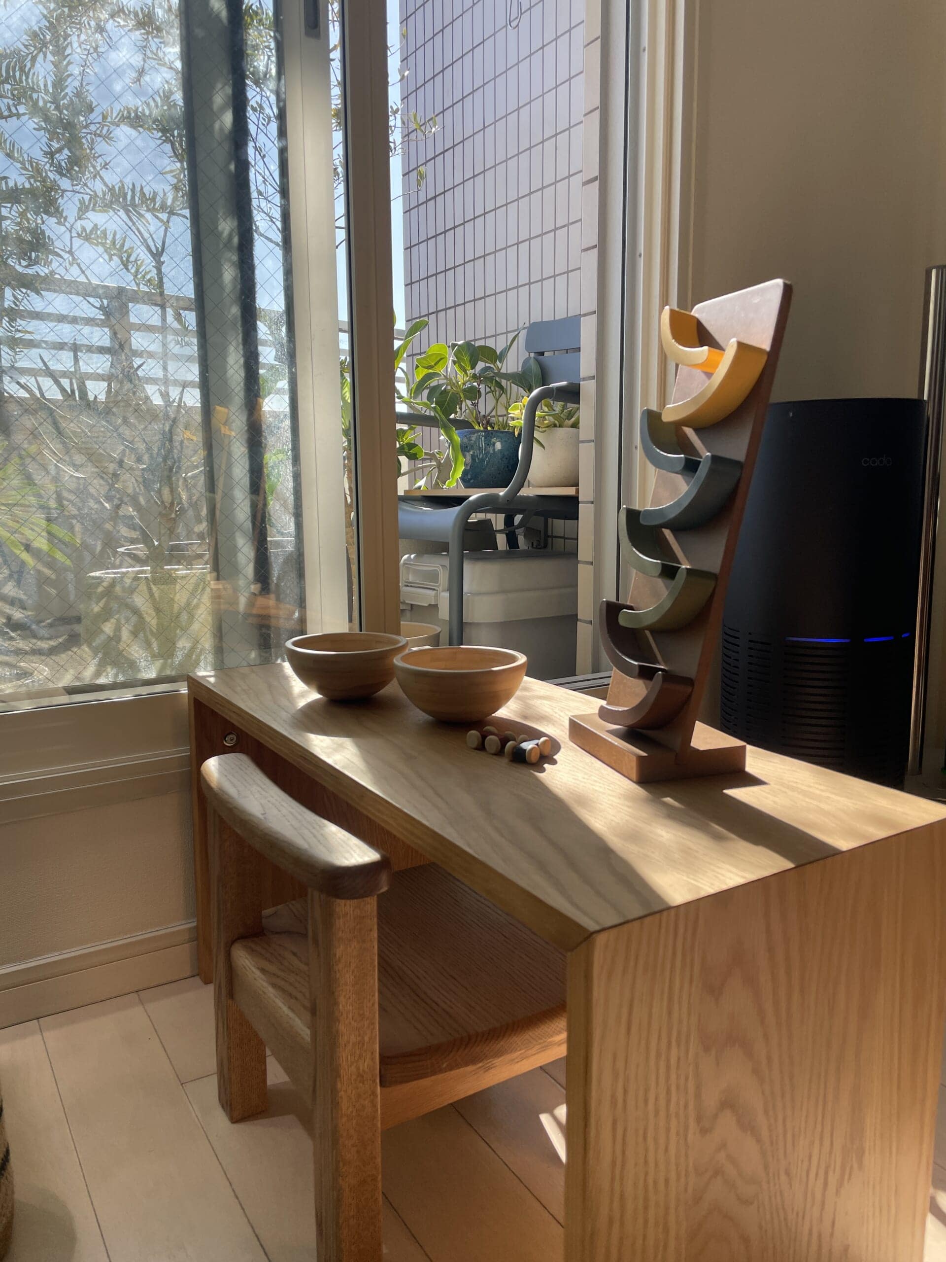 野坂百合子さんの自宅のキッズスペース