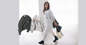 スカート派に【大人のスウェット カットオフが最旬】30代・40代の着こなし術、スタイリスト兵藤千尋さんが指南