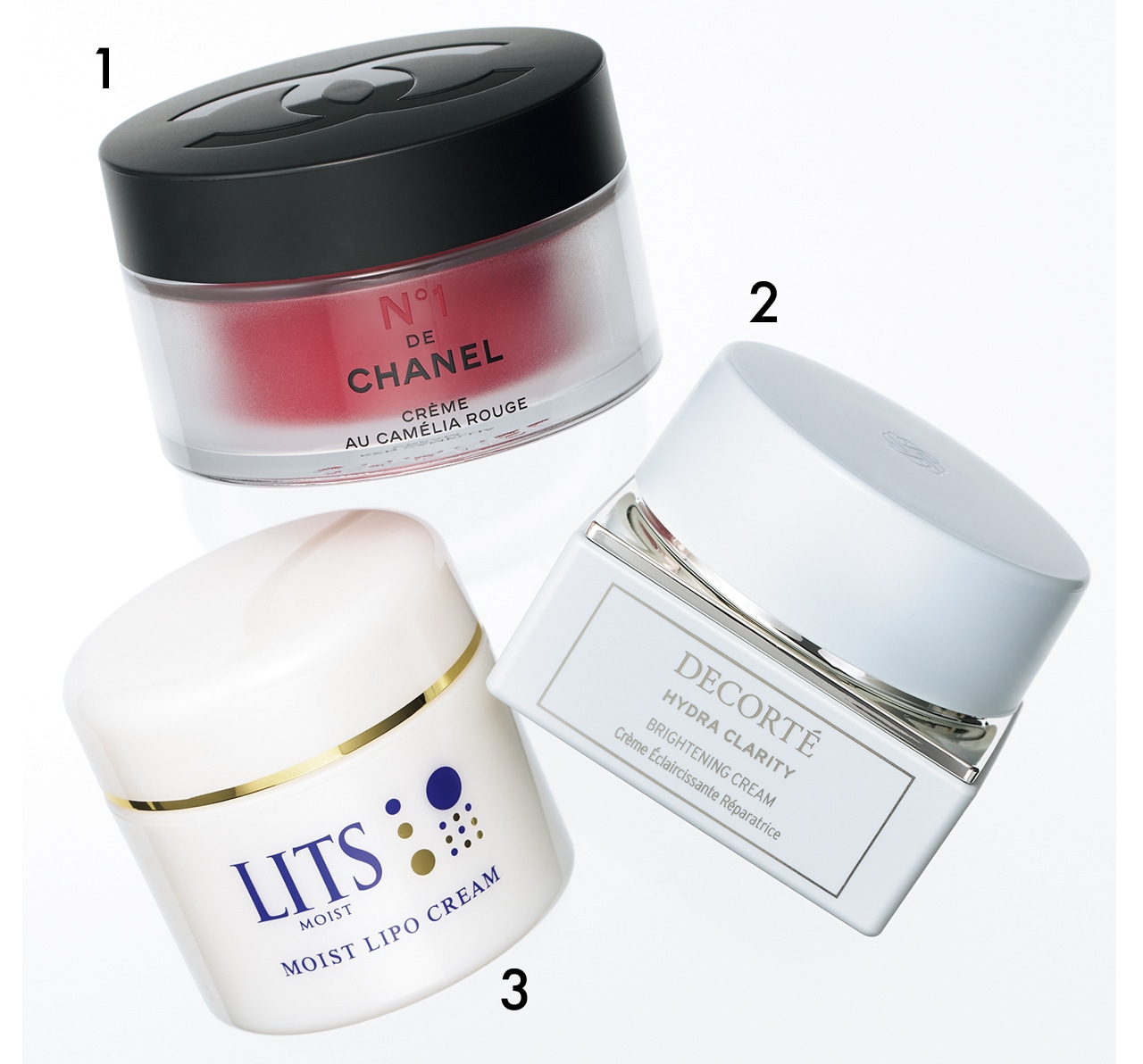 「締め」クリーム3つ