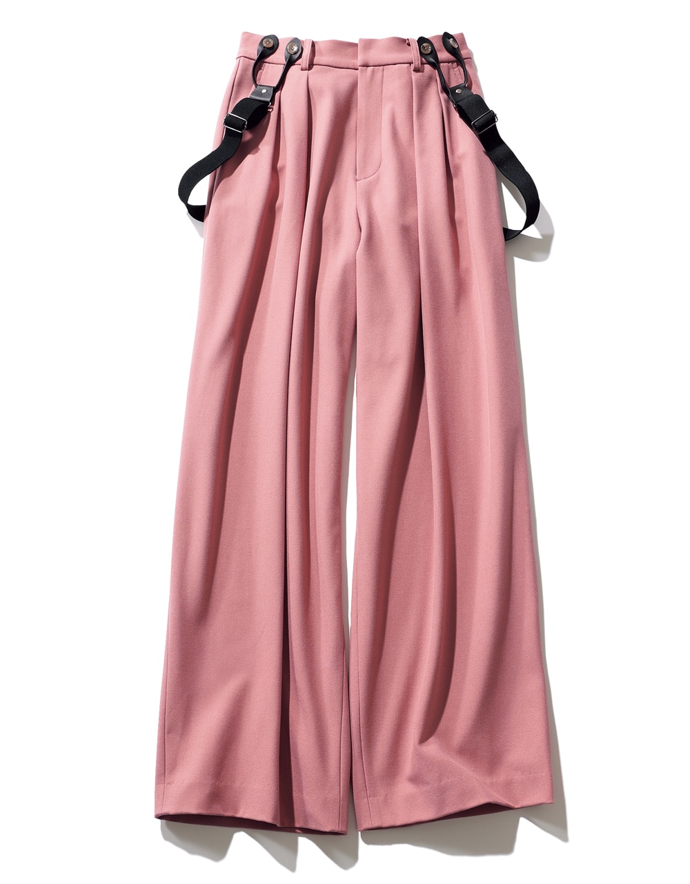 【12closet（トゥエルブクローゼット）】「サスペンダーパンツ」￥19800