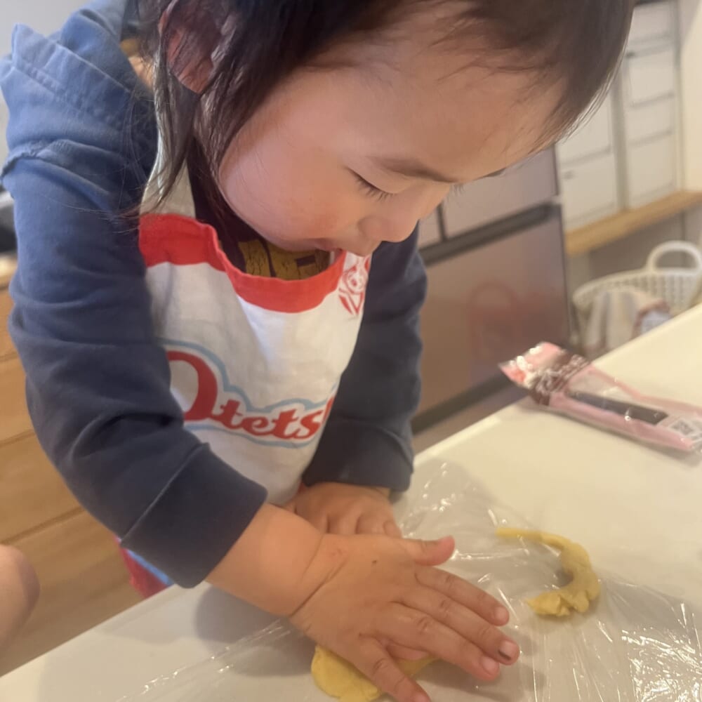 バレンタイン　おやつ作り 
クッキー