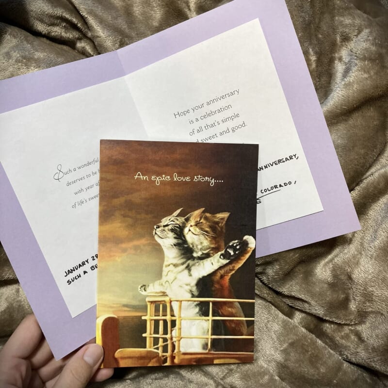 アニバーサリーカード