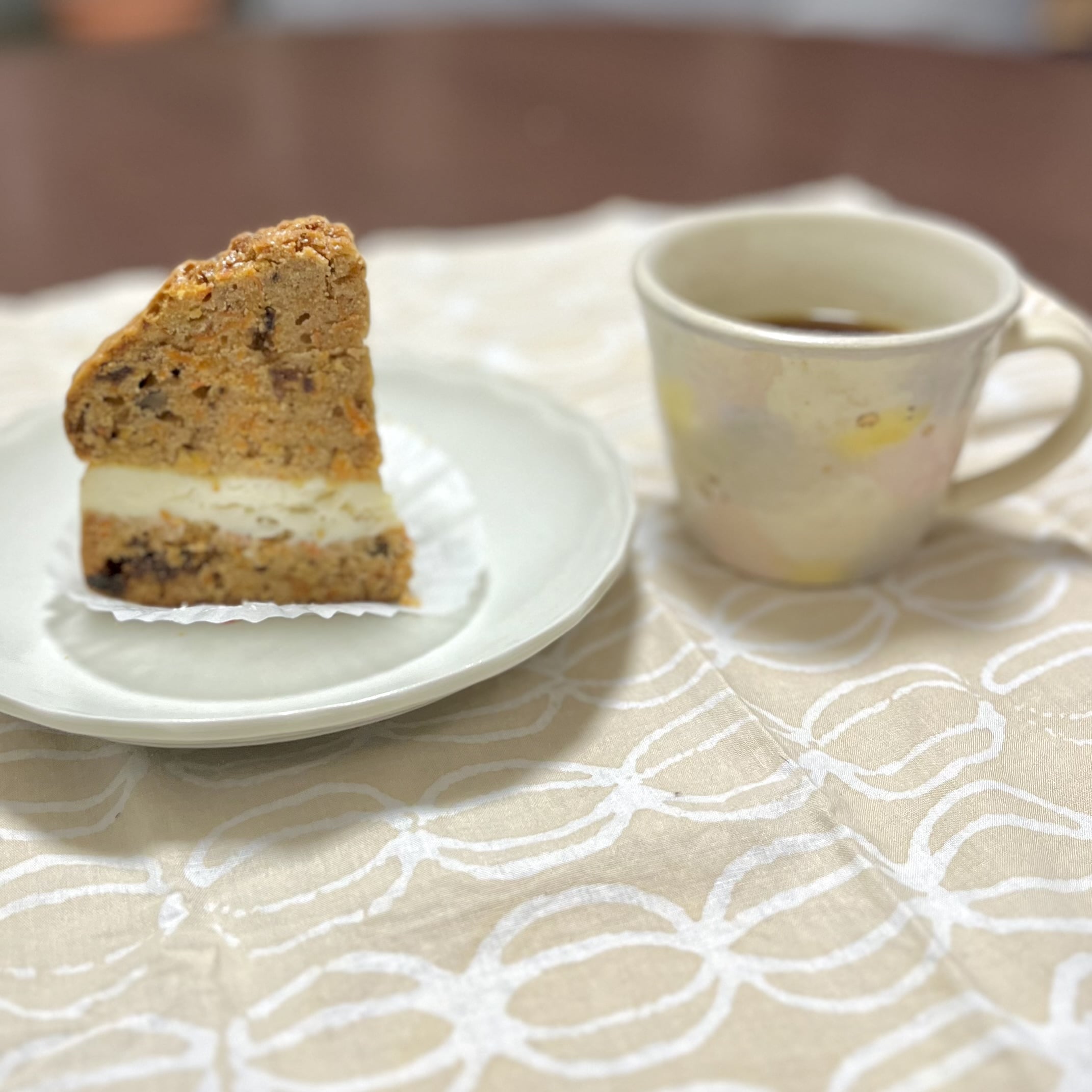 ケーキ　コーヒー