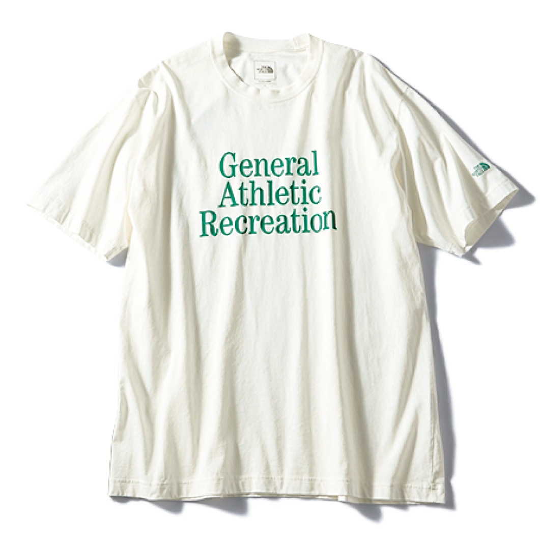 THE NORTH FACE（ザ・ノース・フェイス）【洗える】GAR Typographic White S/S Tee