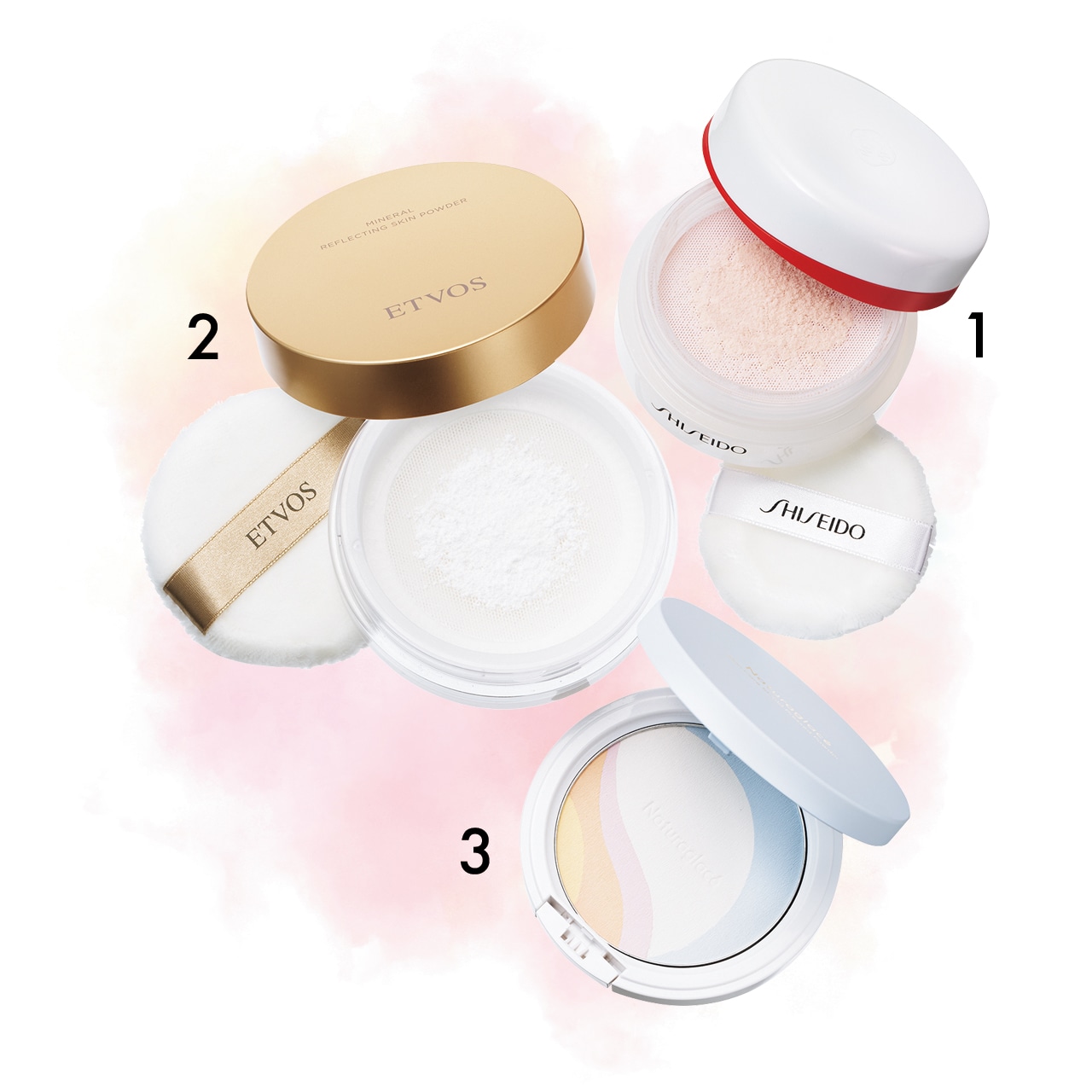 メイク直しでうるおいプラス！スキンケアパウダー3選