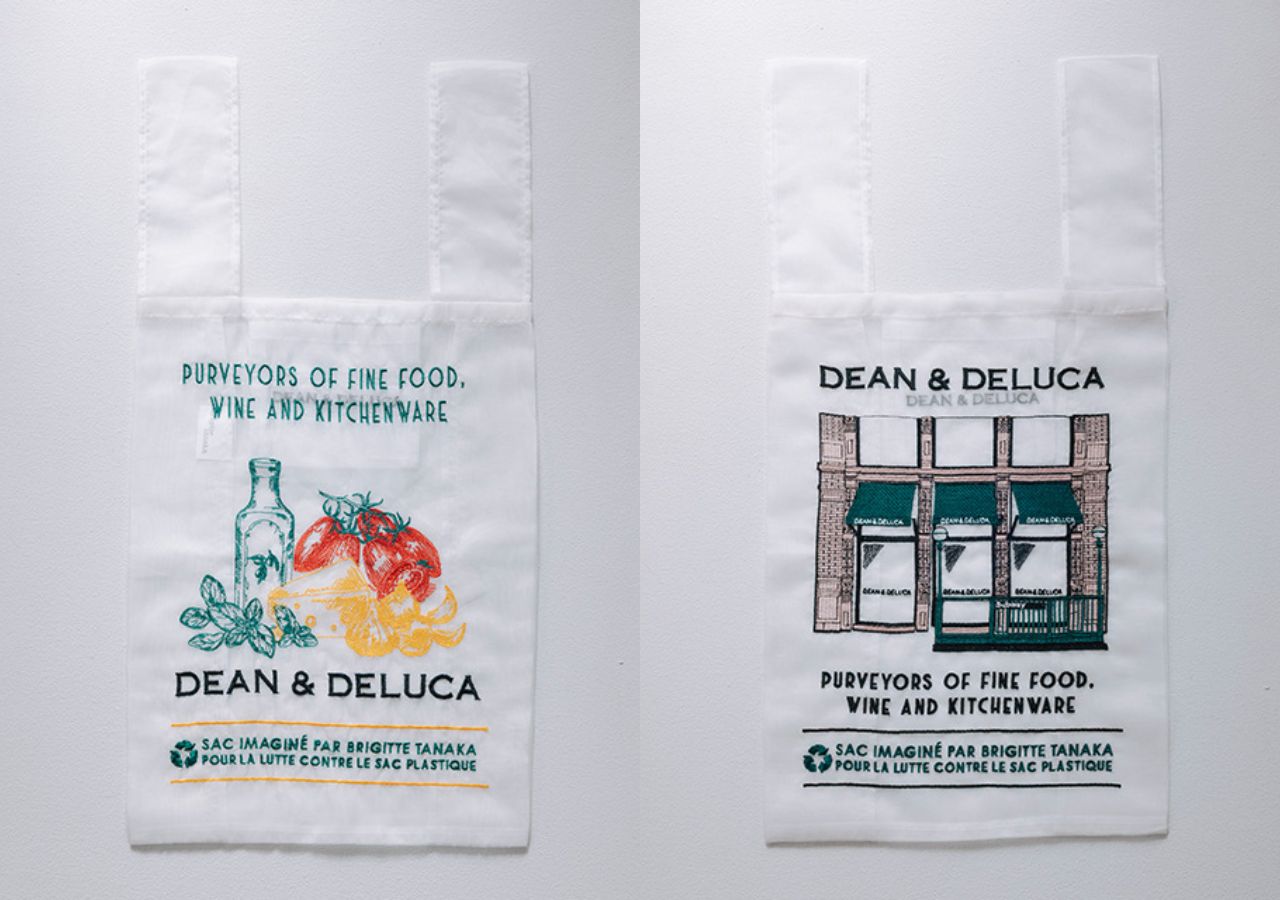 DEAN & DELUCA×BrigitteTanaka オーガンジーバッグSOHO
