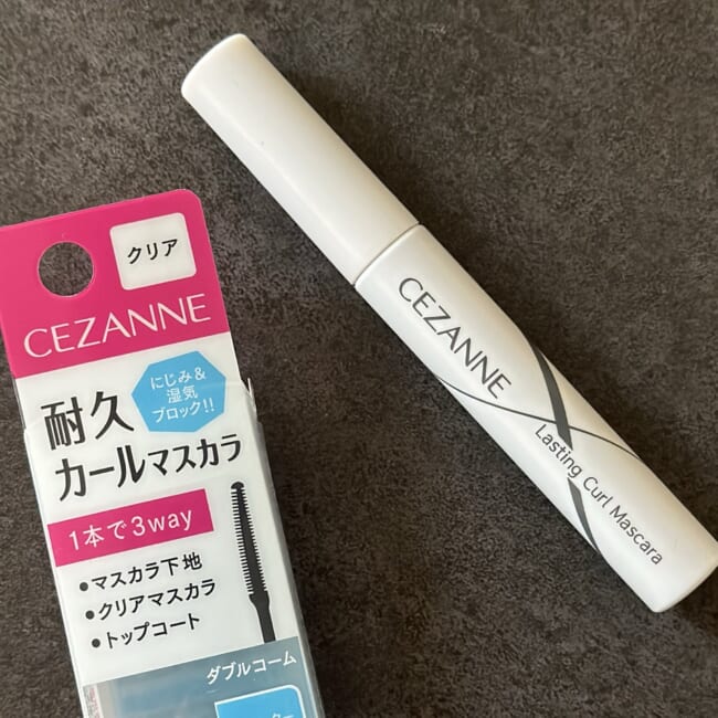 セザンヌの耐久カールマスカラ(クリア)