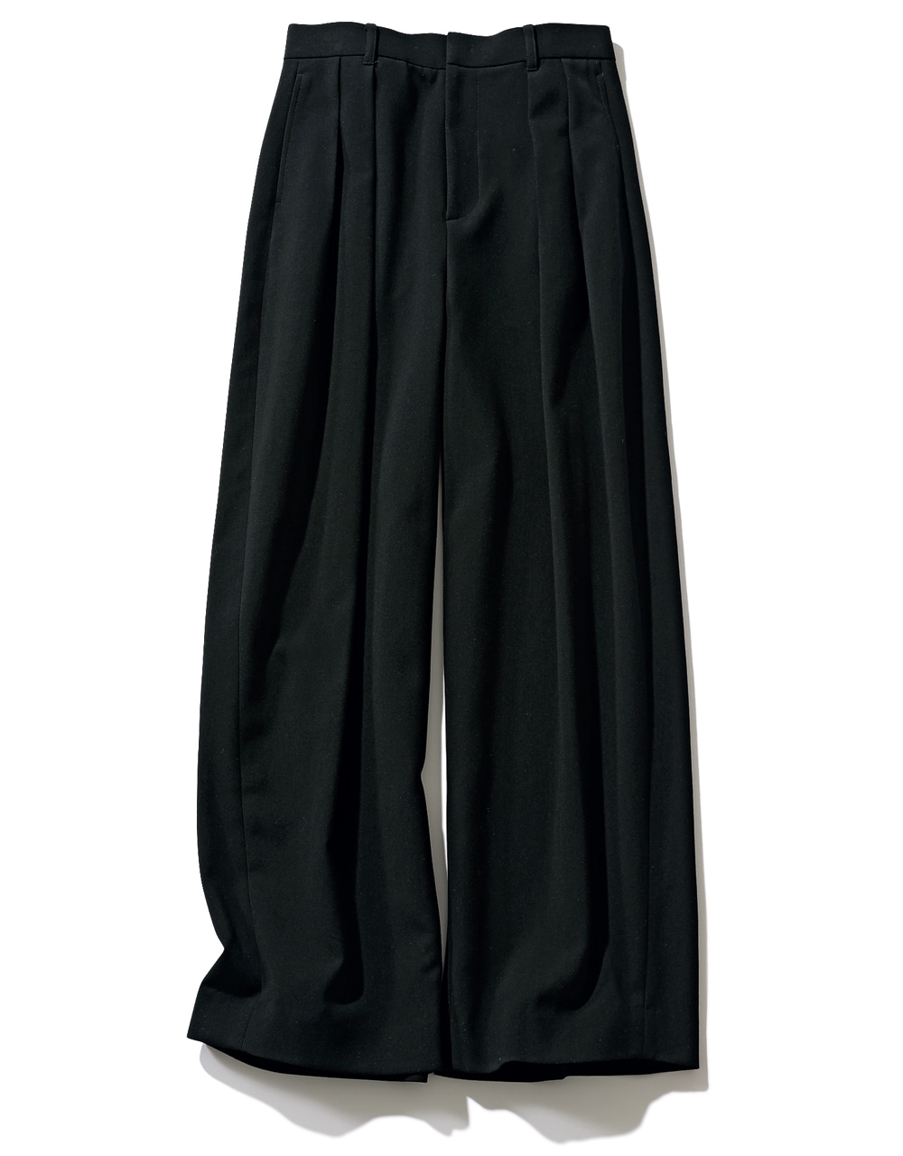 スタイリスト松村純子さんの愛用スラックス【 Curensology （カレンソロジー）】「ダブルクロスツータックパンツ」￥26400