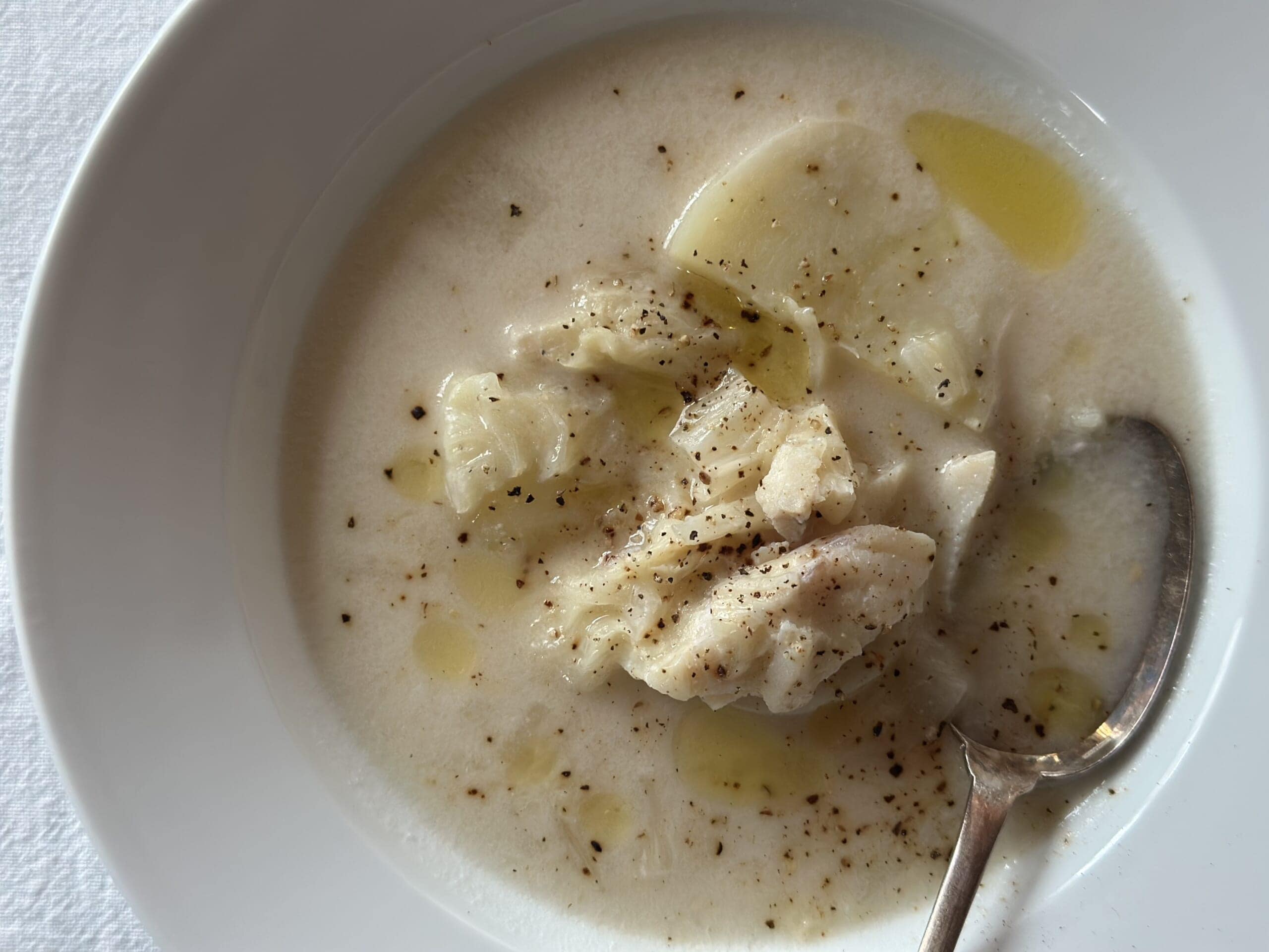 鱈と白菜のクリームスープ 大場裕子 サワードウ