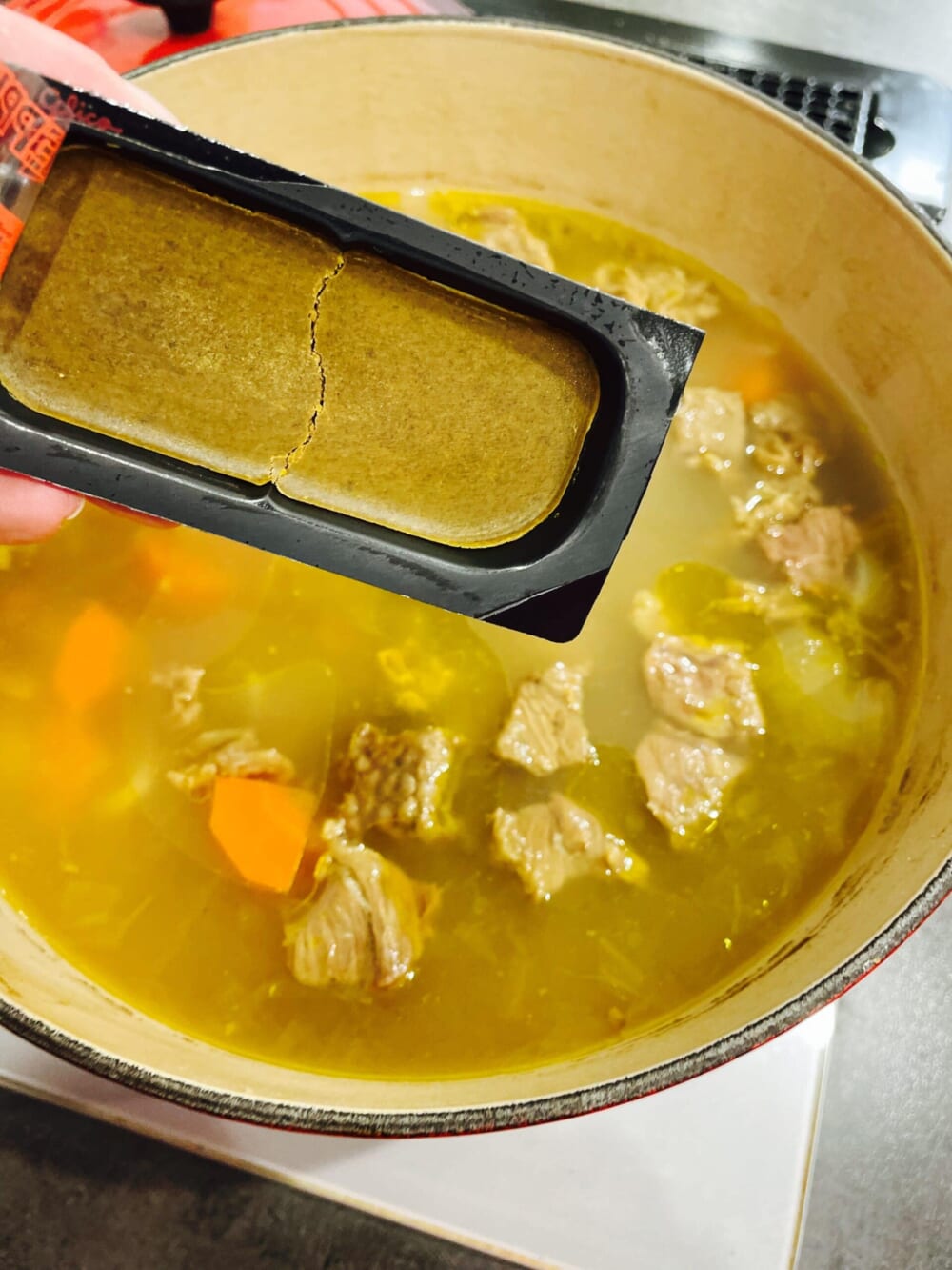 カレー　カレールー　本日の夕飯　こくまろ　ZEPPIN