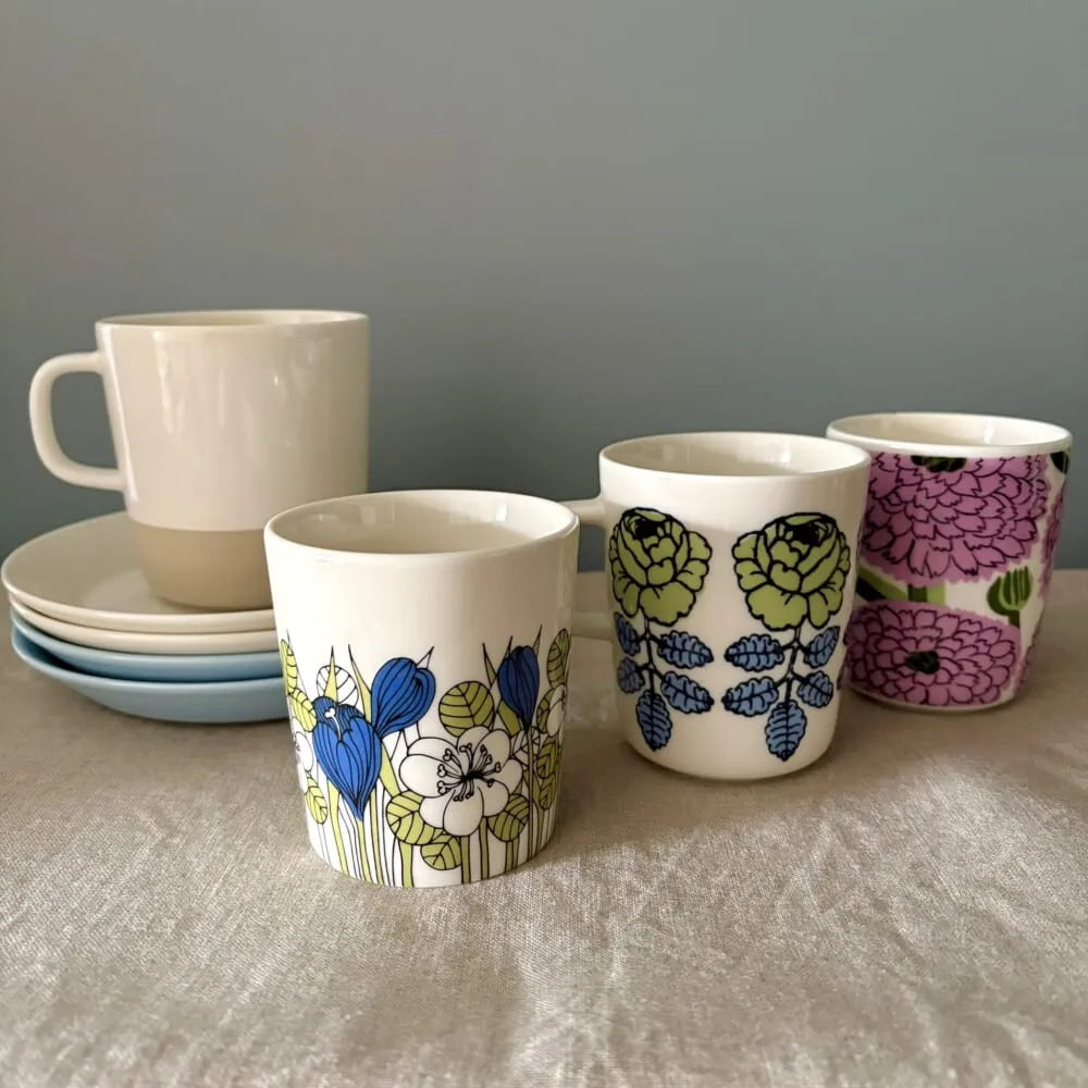 くろねこさん　マリメッコ「マグカップ」シリーズ