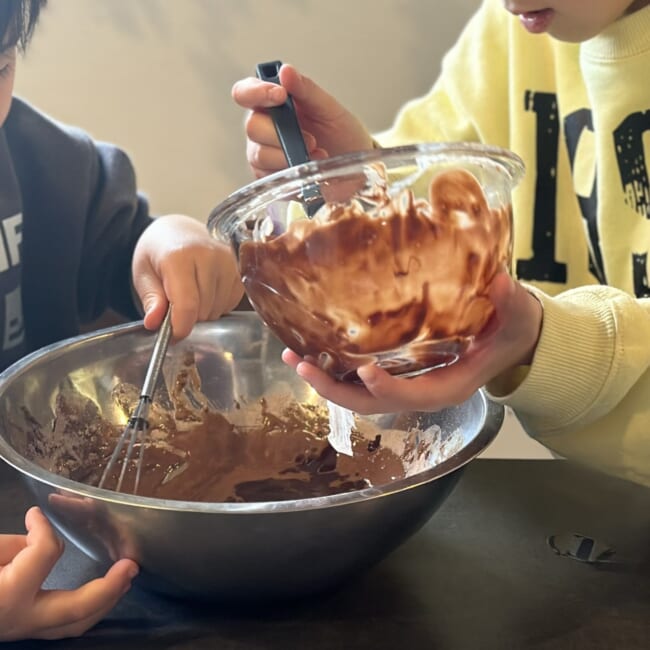 無印良品のバレンタインキット　ガトーショコラ