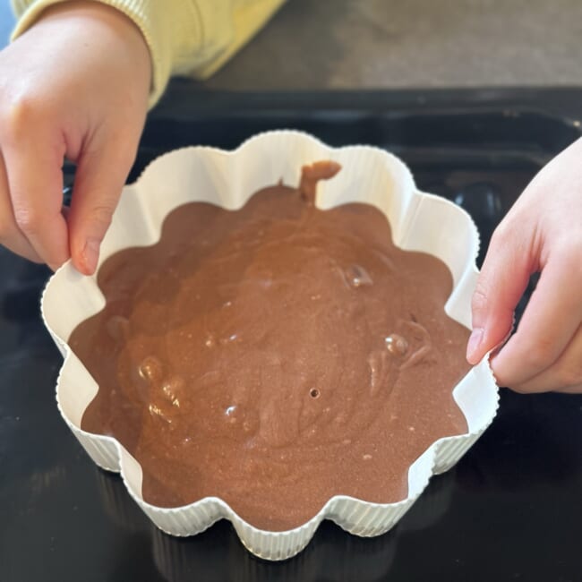 無印良品のバレンタインキット　ガトーショコラ