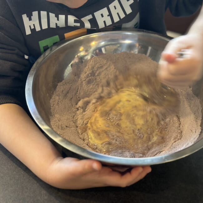 無印良品のバレンタインキット　ガトーショコラ