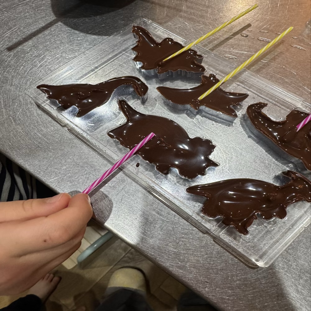 バレンタイン ロリポップチョコ 手作り