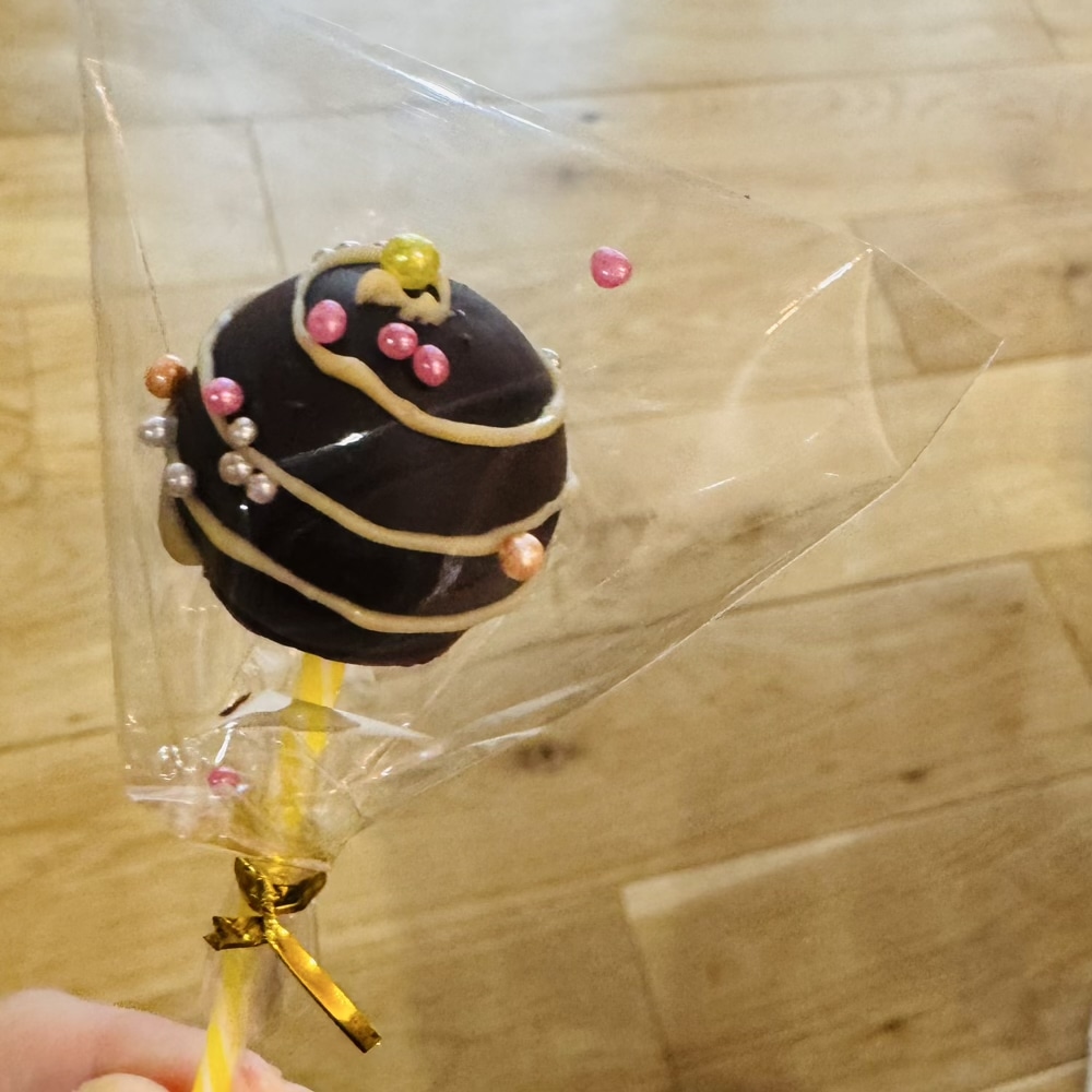 バレンタイン　ロリポップチョコ　手作り