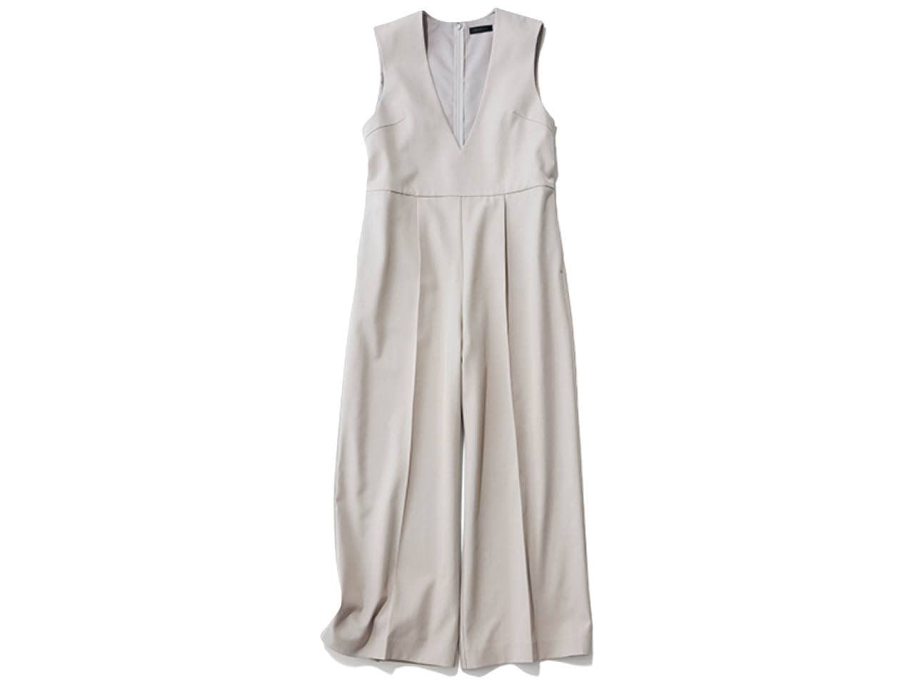 BEAMS HEARTの深Vネックオールインワン