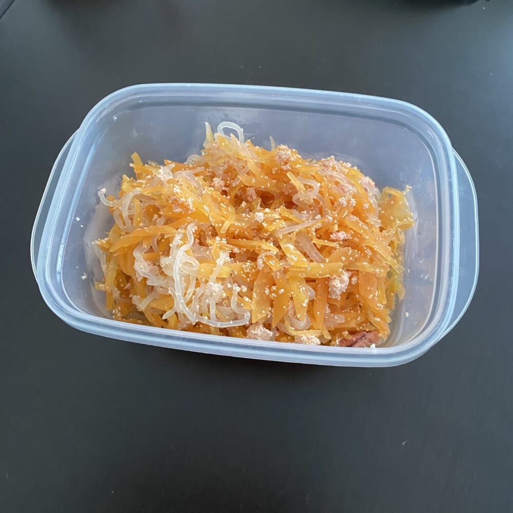 作り置き　人参　たらこ煮