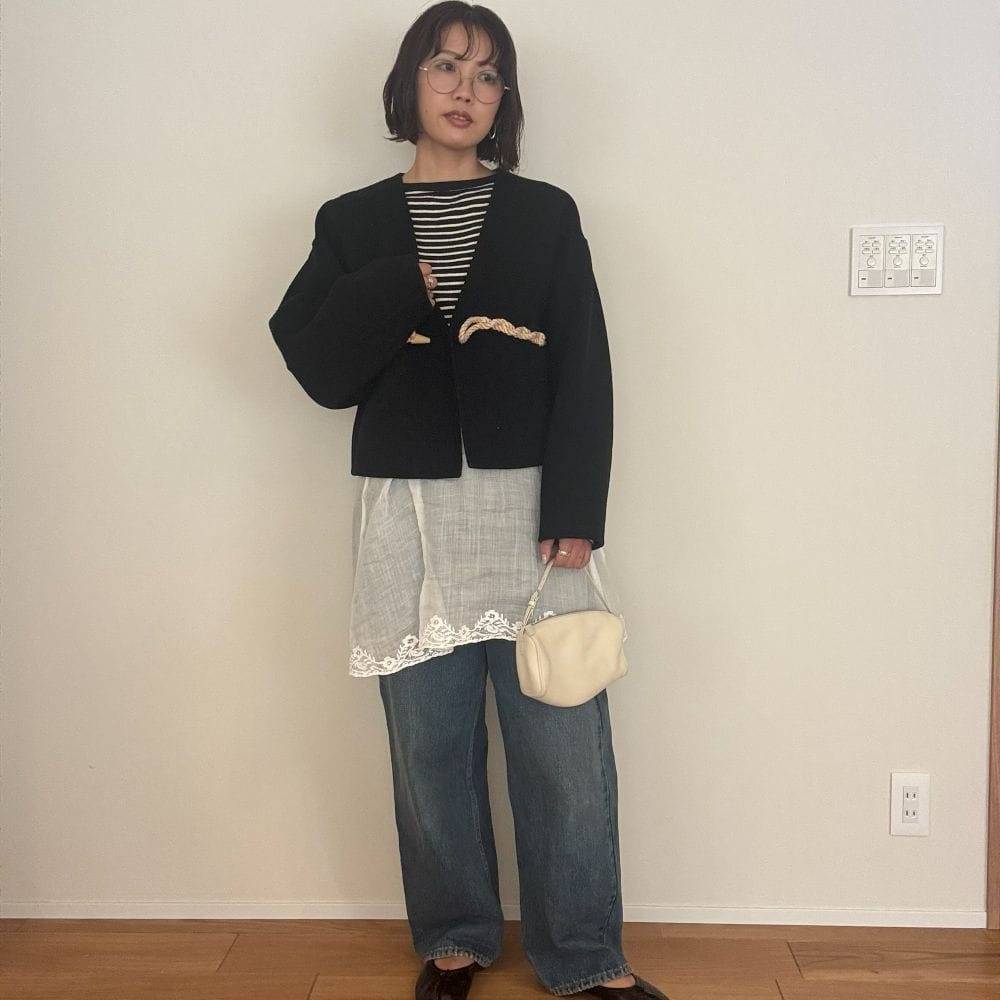 コーデ キャミソール