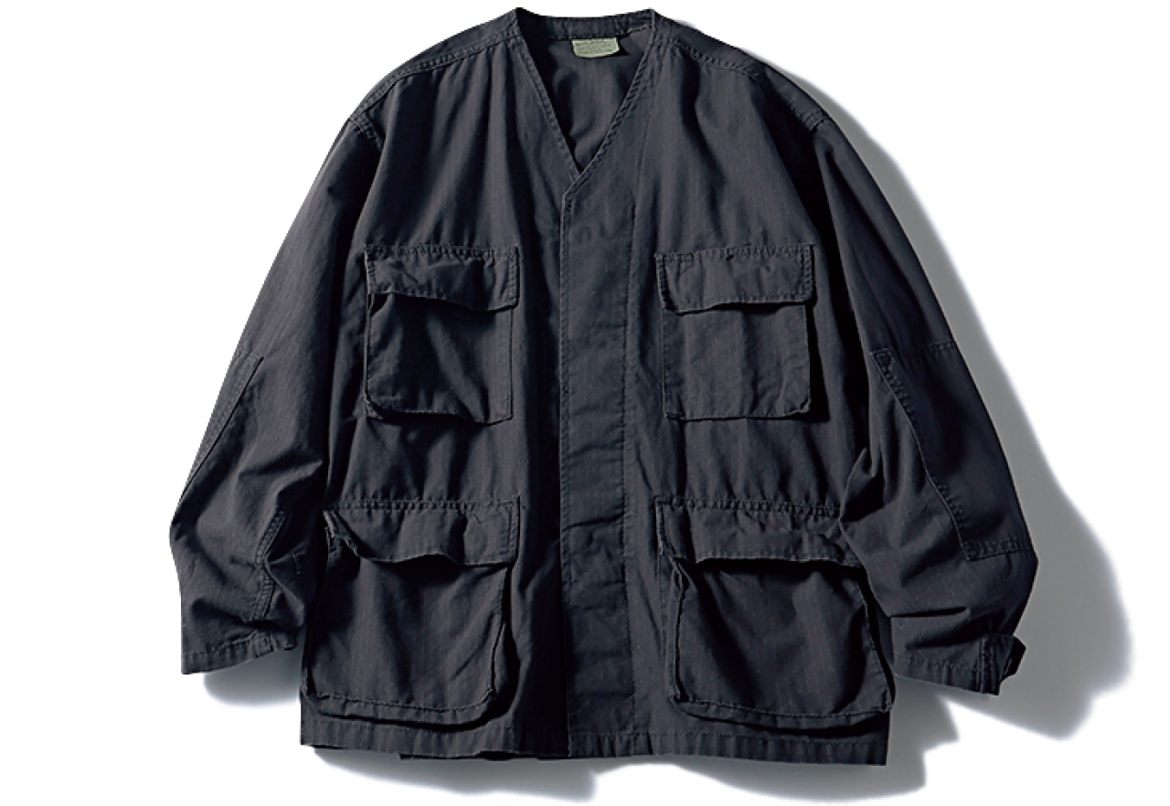 ROTHCO（ロスコ）【洗える】ノーカラーミリタリージャケット