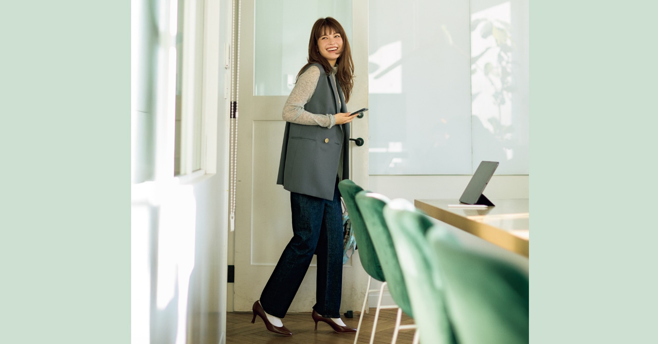 どんなシーンもOK！ 「インディゴデニム」がカジュアルママの味方