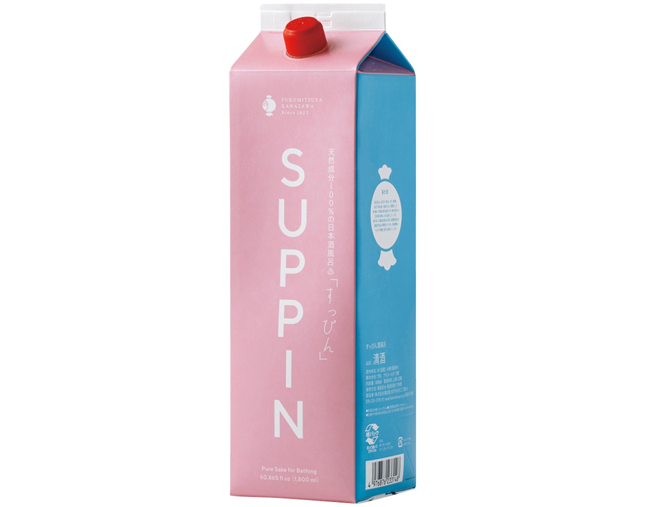 すっぴん酒風呂 1800㎖￥3025／福光屋