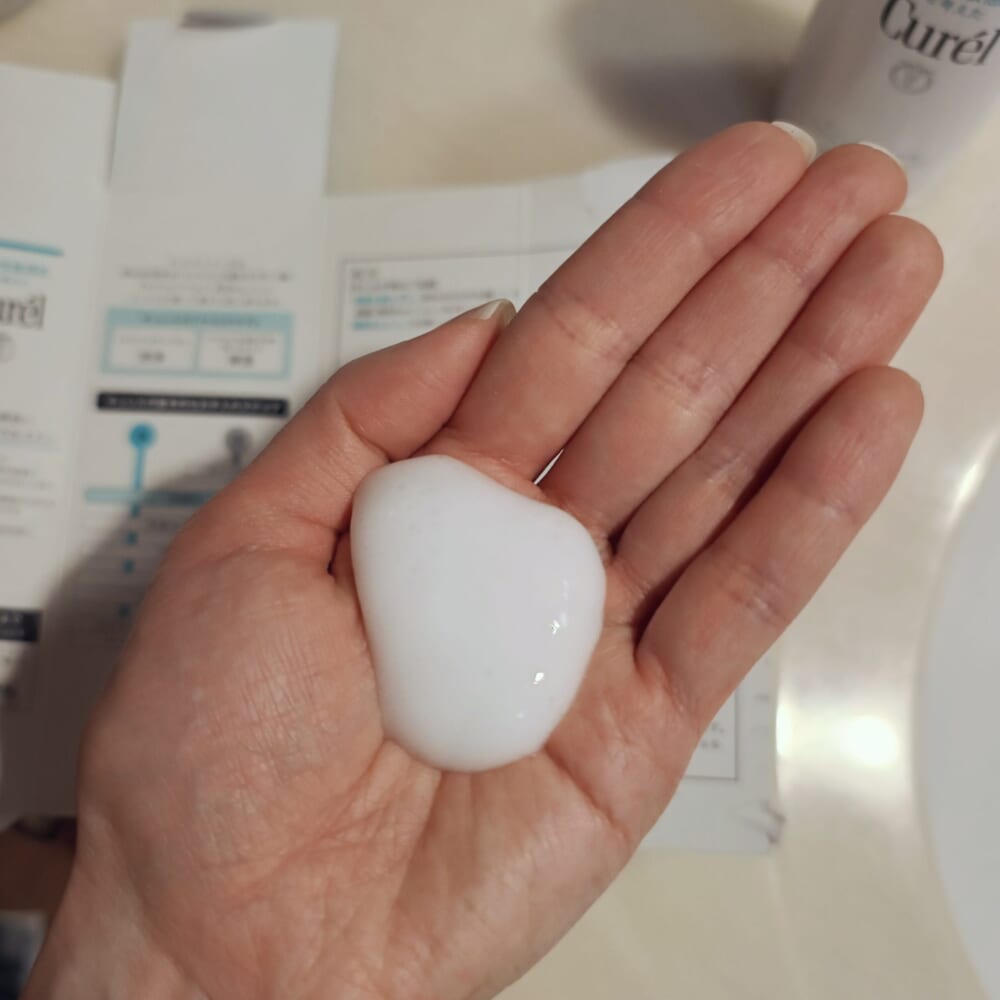 キュレル 泡ジェル洗顔料