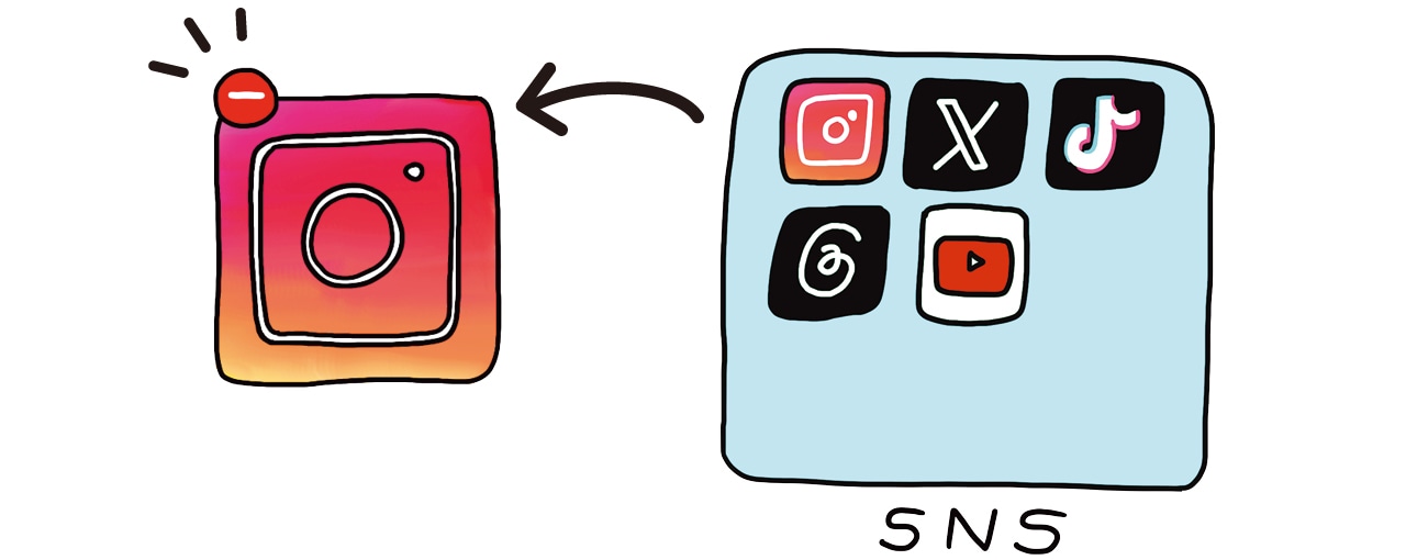 タップするハードルを設ける