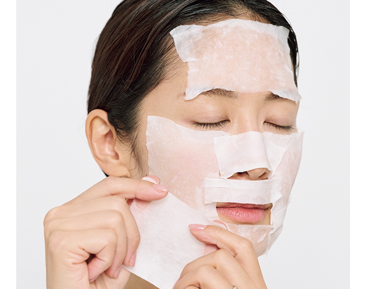 コットンパックで貯水もしっかりと