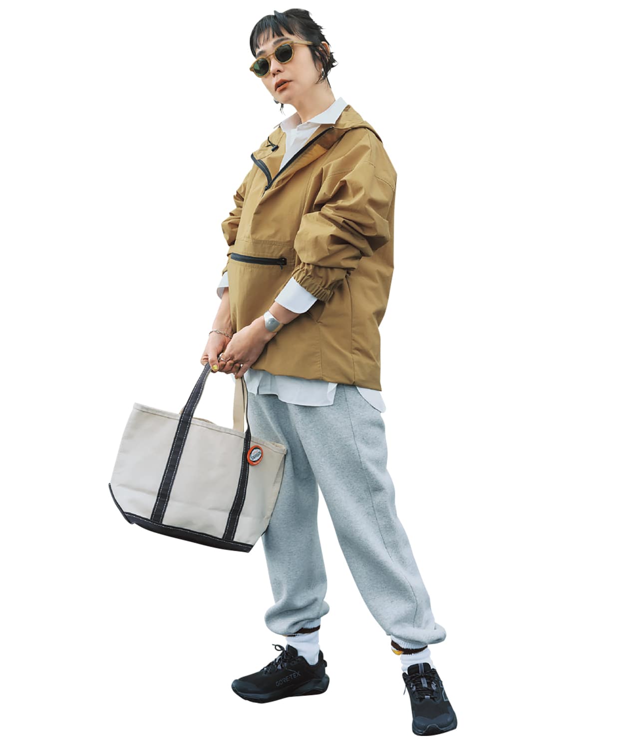 明日なに着る02202026　モデル／竹下玲奈