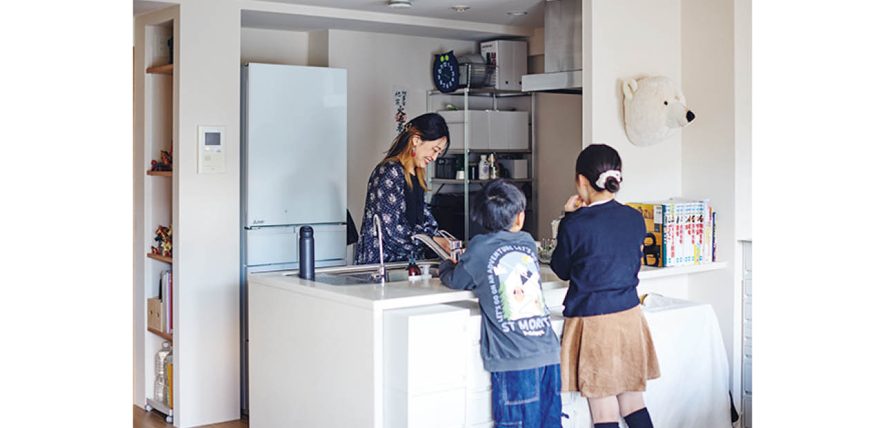 福岡麻利子さんご家族