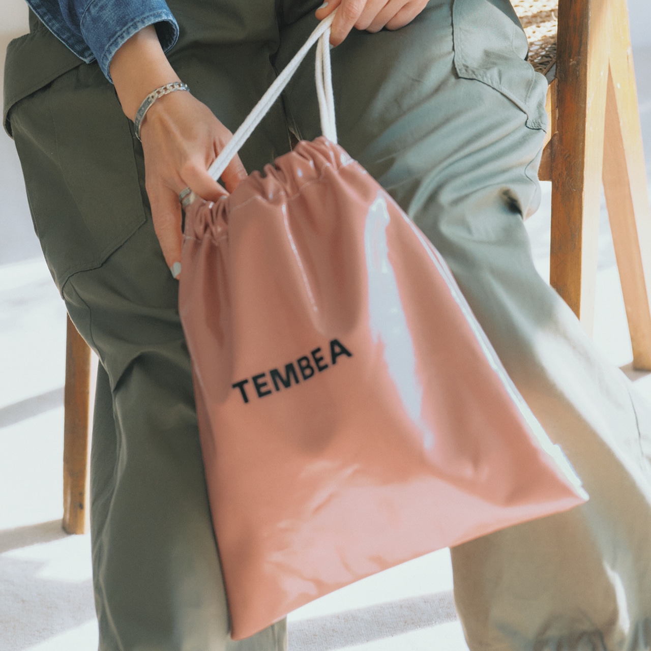 TEMBEA（テンベア）【撥水】PVC COAT巾着