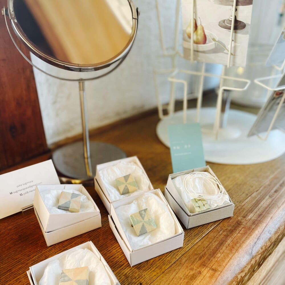 展示作品 茶室 雨ト音　隠れ家カフェ　古民家カフェ　神奈川県平塚市