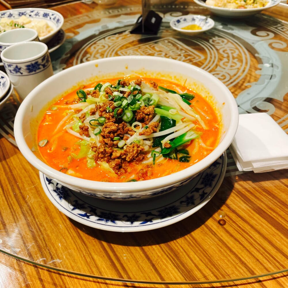 重慶飯店　新館　横浜中華街　ローズホテル 担担麵