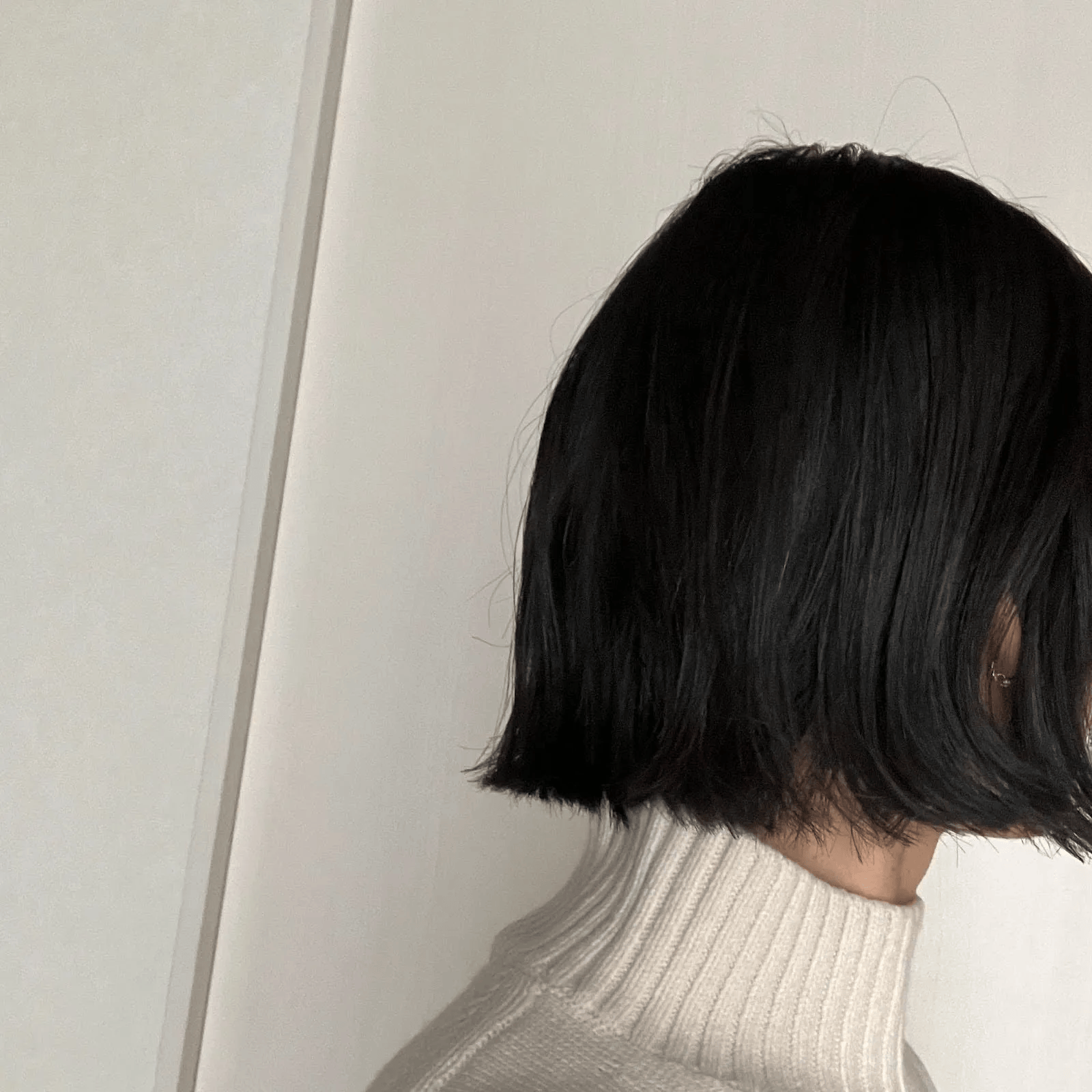 なーりーさん　レイヤー入りのボブ　サイド