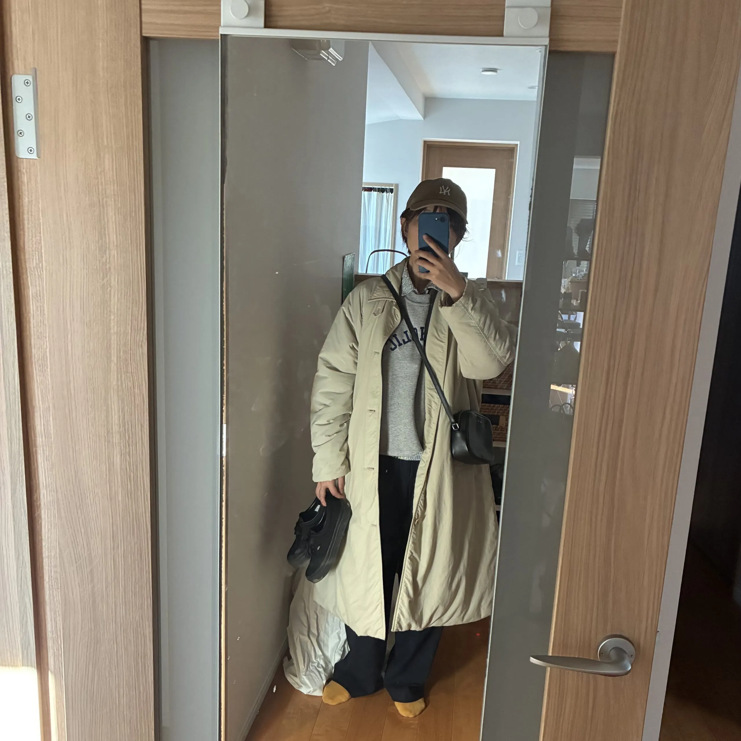 12closet
【洗える】撥水中綿フーディーコート