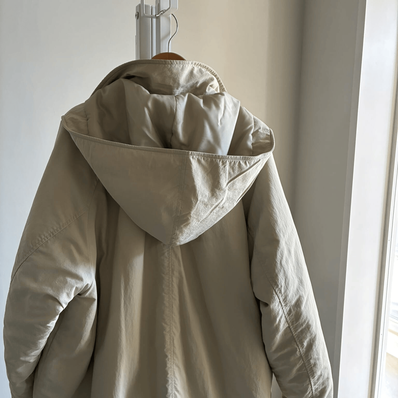 12closet
【洗える】撥水中綿フーディーコート