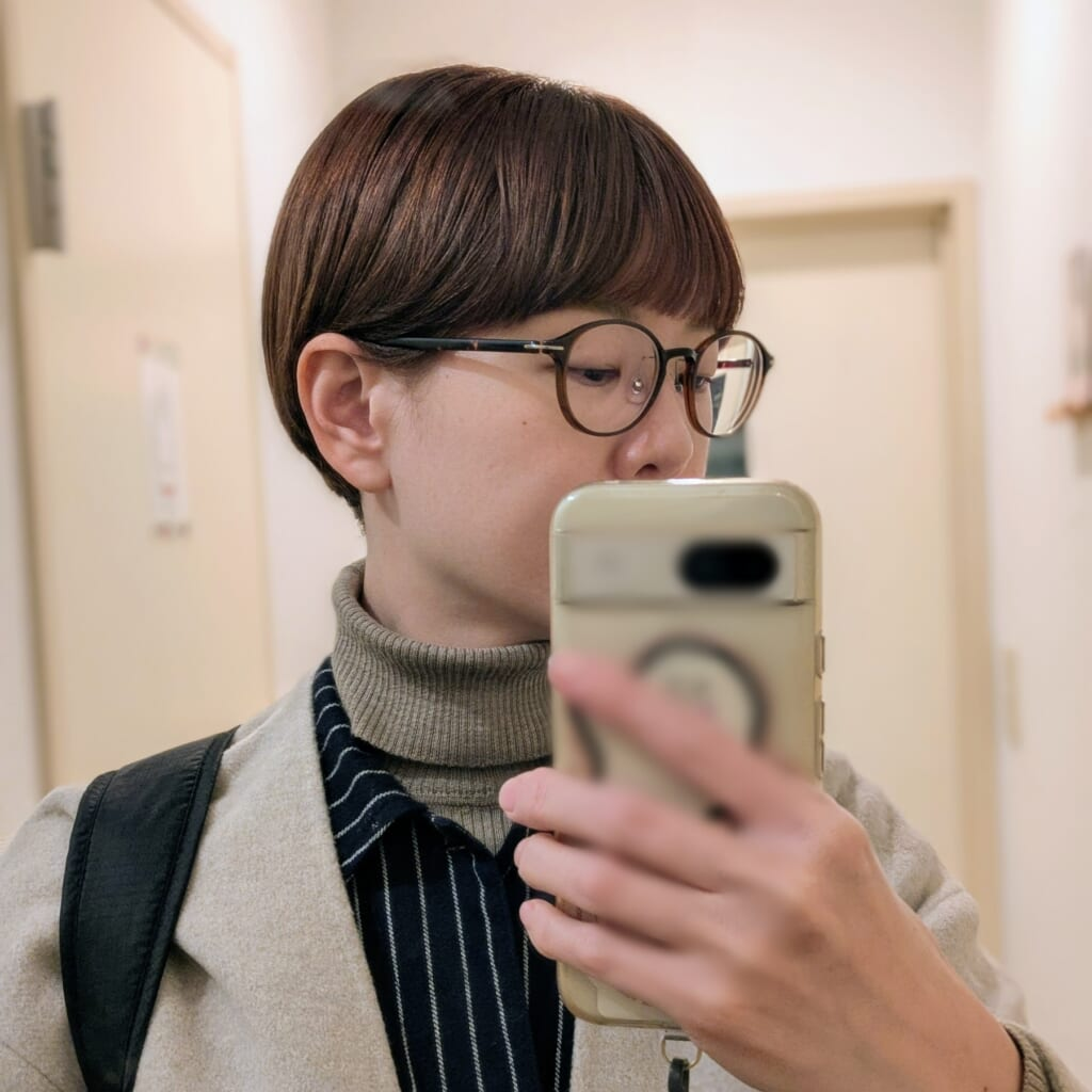 しょこみさん　マッシュショート　フロント