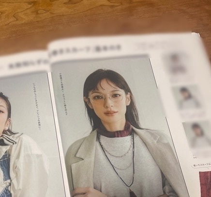 LEE3月号　森絵梨佳さんのページ